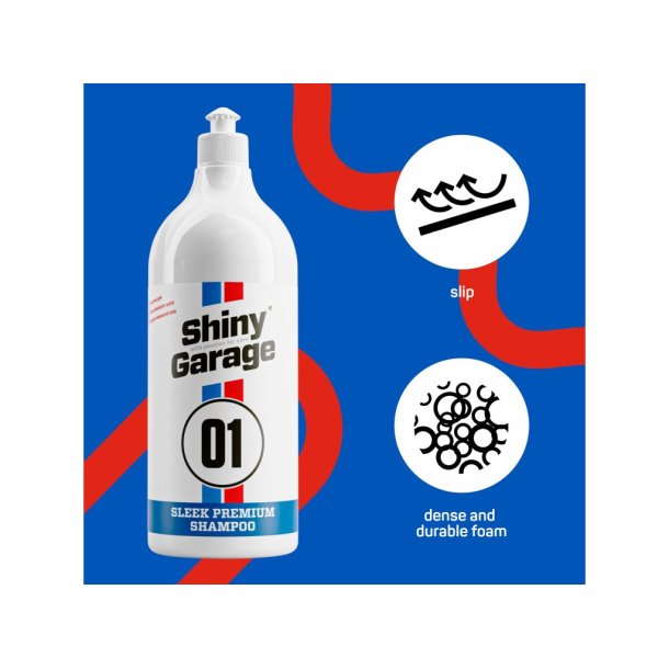 Sleek &amp; Bubbly Premium Shampoo - Bilshampoo uden voks